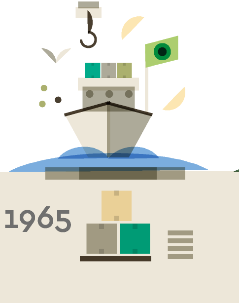 Nico Schouten expanded the business now called Schouten Giessen with the international trade in cereal and oil seeds.
