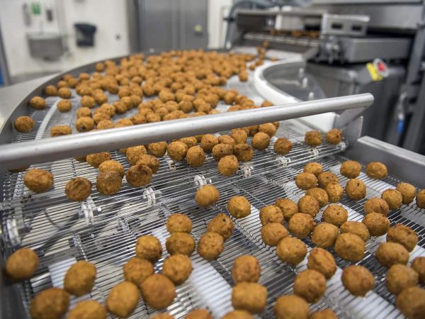 Productie Vegetarische balletjes