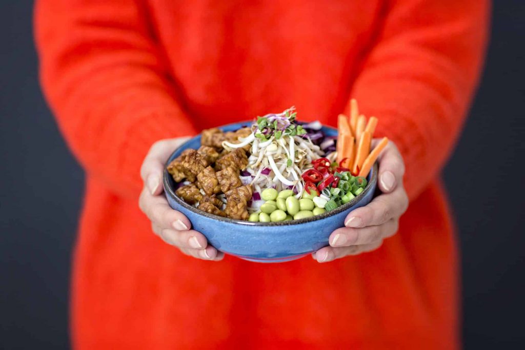 Vleesvervanger: Schouten Europe Vegan tempeh