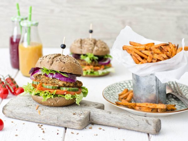 Schouten Plant-based product - Vegan Lentil burger