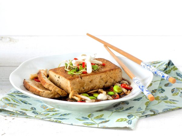 Specialist in the development of vegan and plant-based products: Vegan Tofu Block Marinated Organic