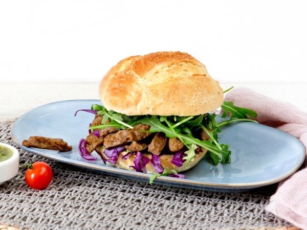 Specialist in de ontwikkeling van vegan en plant-based producten: Vegan Stukjes als van Rund – Teriyaki