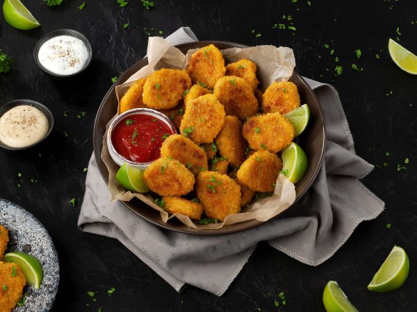 Specialist in the development of vegan and plant-based products: Organic Crispy Nuggets
