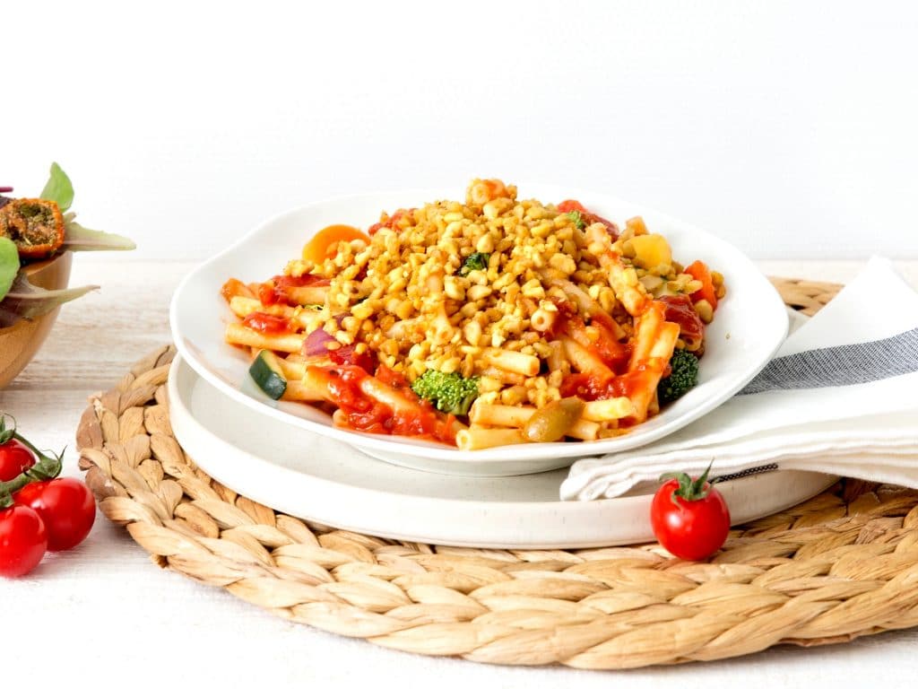 Tempeh gehakt van reststromen - Tempeh Mince made of by-products