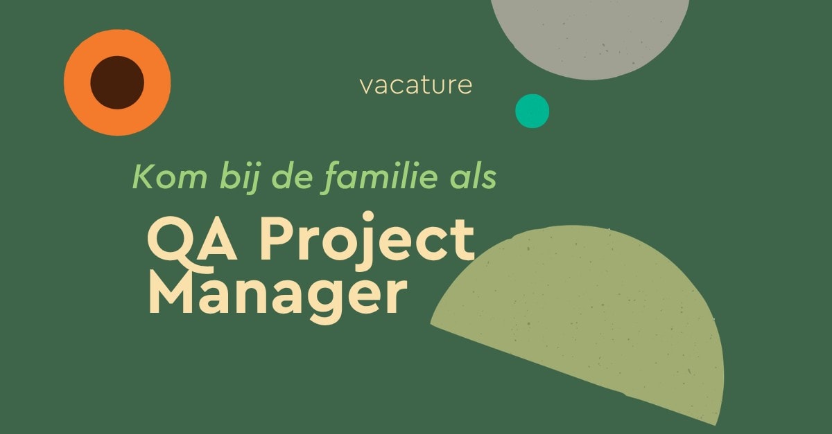 Vacature QA Project Manager
