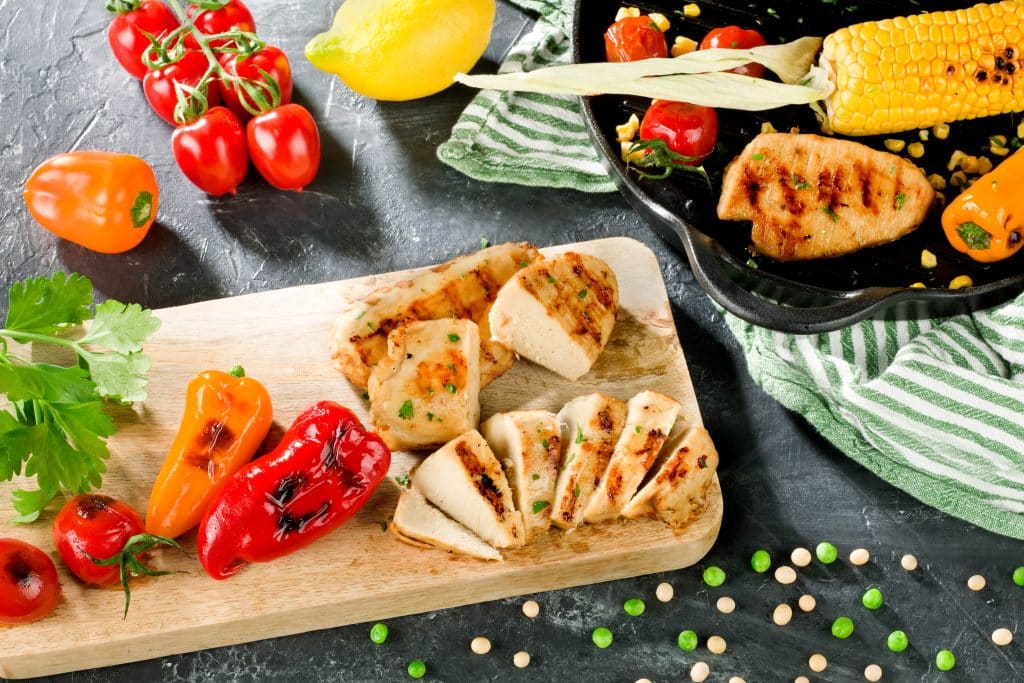 Gegrilde Vegan Filet van Schouten Europe met herkenbare structuur dankzij NewTexture, te zien op PLMA 2026