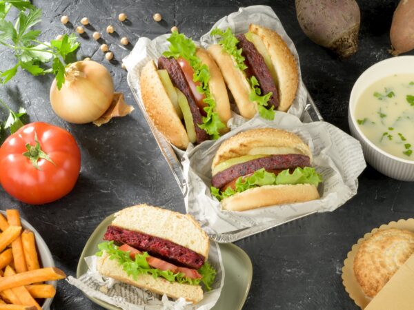 Specialist in the development of vegan and plant-based products: Vegan Beetroot Rondo