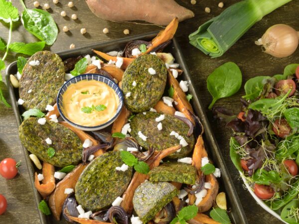 Specialist in de ontwikkeling van vegan en plant-based producten: Vegan Spinazie Rondo