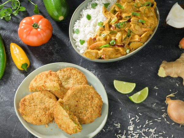 Specialist in de ontwikkeling van vegan en plant-based producten: Thaise Burger