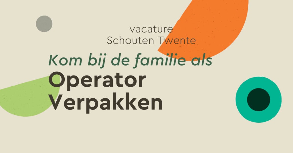 Vacature - Operator Verpakken Website
