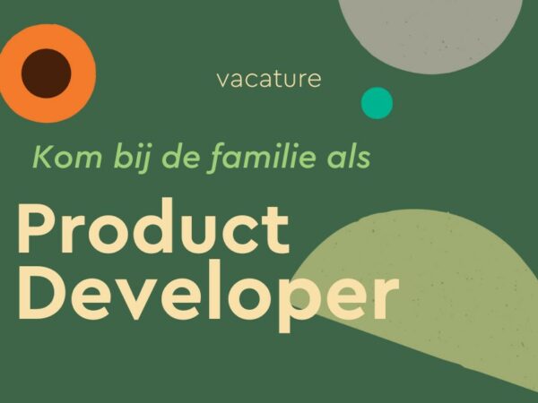 Vacature Product Developer -website
