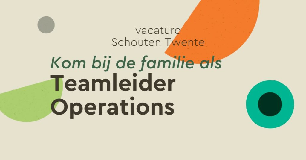 Vacature Teamleider Operations - productiebedrijf
