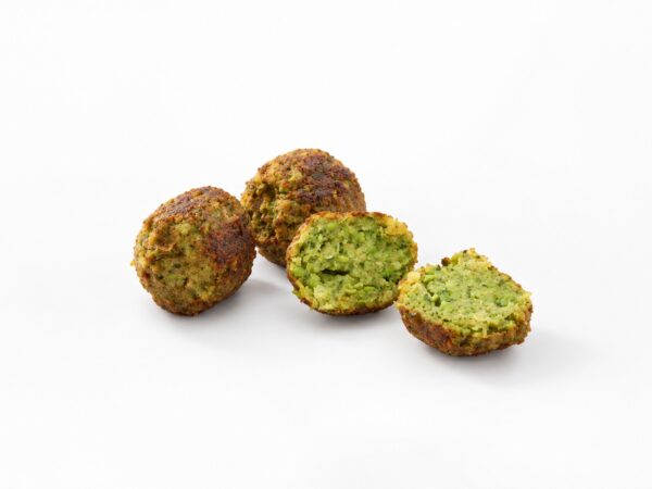 Specialist in the development of vegan and plant-based products: Vegan Falafel Green Pea & Mint