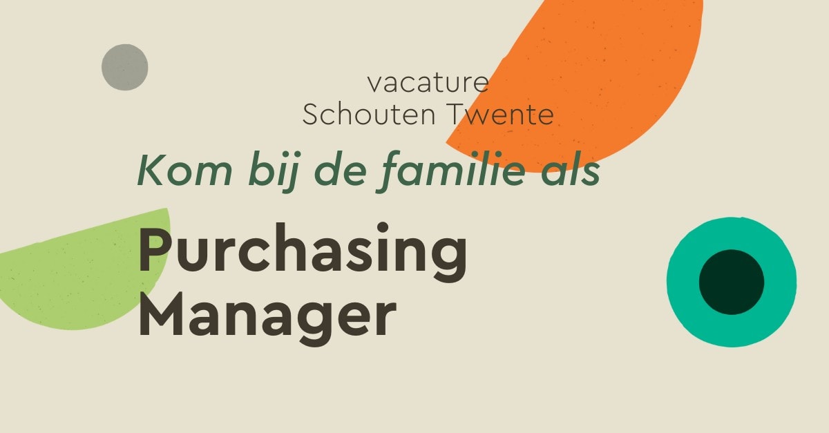 Vacature Purchasing Manager - Website