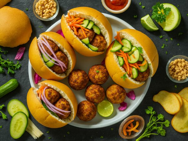 Specialist in the development of vegan and plant-based products: Biologische Vegan Falafel Harissa
