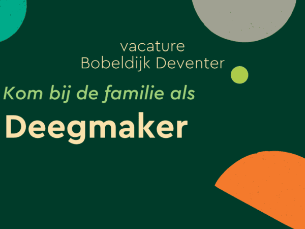 Vacature Deegmaker Bobeldijk Deventer Schouten
